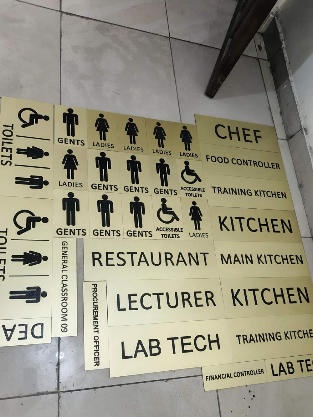 Garissa Door Signs and Signage